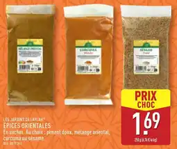 ALDI Épices orientales offre