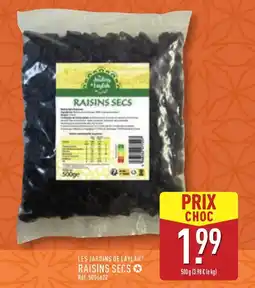 ALDI Raisins secs offre