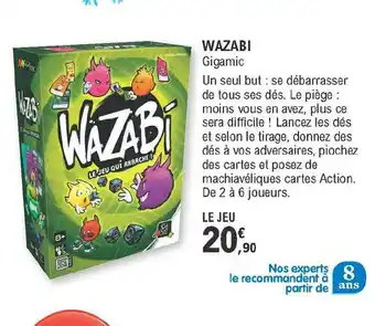 E.Leclerc Wazabi - Gigamic offre