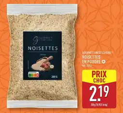 ALDI Noisettes en poudre offre