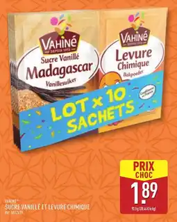 ALDI Sucre vanillé et levure chimique offre
