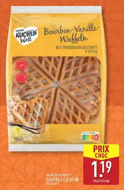 ALDI Gaufres cœur offre