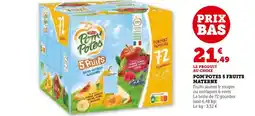 Hyper U Materne Pom'Potes 5 Fruits offre
