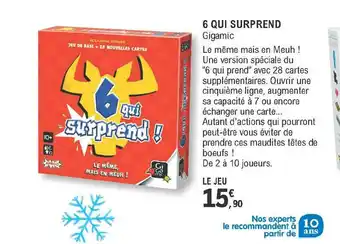 E.Leclerc 6 Qui Surprend - Gigamic offre
