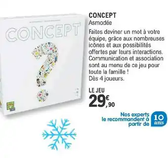 E.Leclerc Concept - Asmodée offre