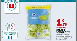 Hyper U U Salade iceberg offre