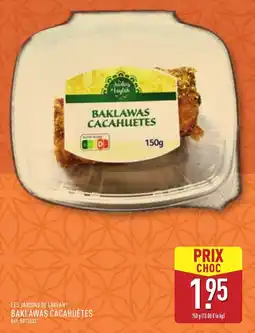 ALDI Baklawas cacahuètes offre