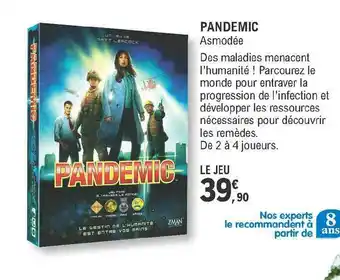 E.Leclerc Pandemic - Asmodée offre