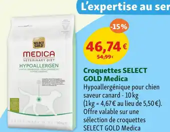 Maxi Zoo SELECT GOLD Croquettes medica offre