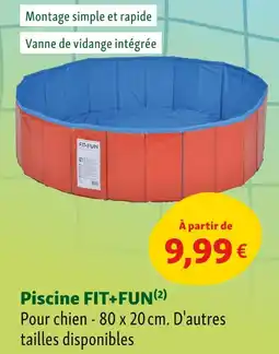 Maxi Zoo FIT+FUN Piscine offre