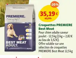 Maxi Zoo Premiere Croquettes best meat offre