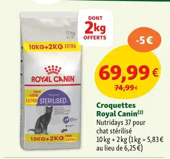 Maxi Zoo Royal Canin Croquettes offre