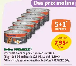 Maxi Zoo PREMIERE Boîtes offre