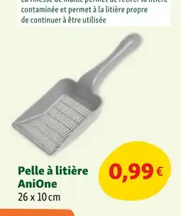 Maxi Zoo AniOne Pelle à litière offre