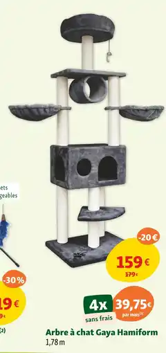 Maxi Zoo Hamiform Arbre à chat gaya offre