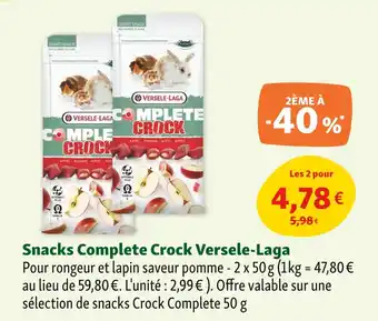 Maxi Zoo Versele-Laga Snacks complete crock offre
