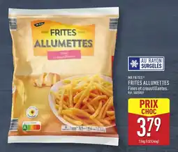 ALDI Frites allumettes offre