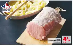Super U PORC ROTI SANS OS offre
