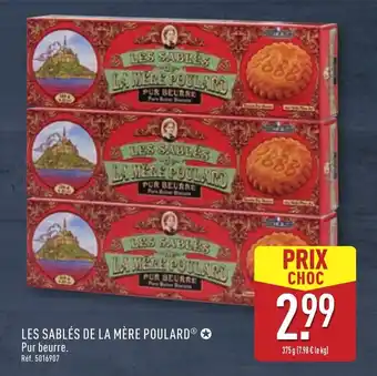 ALDI Les sablés de la mère poulard offre