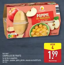 ALDI BACCARA Coupelles de fruits offre