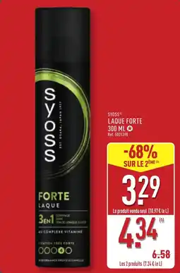 Syoss laque forte