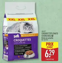 ALDI Juliet croquettes chats stérilisés offre