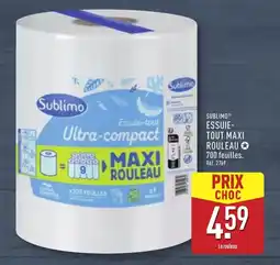 ALDI Sublimo essuie tout maxi rouleau offre