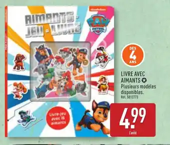 ALDI Livre avec aimants offre