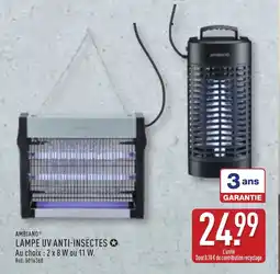 ALDI Lampe uv anti-insectes offre