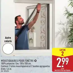 ALDI Moustiquaires pour fenêtre offre