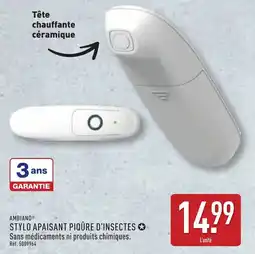 Stylo apaisant piqûre d'insectes