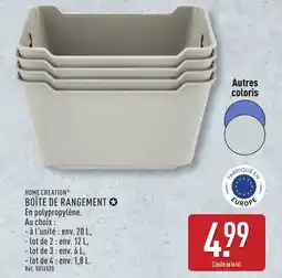 ALDI Boîte de rangement offre