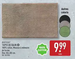 ALDI Novitesse tapis de bain offre