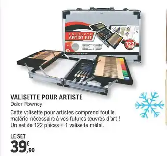 Valisette Pour Artiste