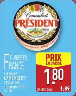 ALDI Camembert offre
