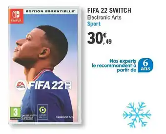 E.Leclerc Fifa 22 Switch offre