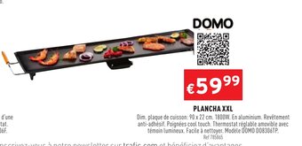 Trafic Plancha XXL offre