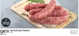 Cora x Carrefour Saucisse façon toulouse offre