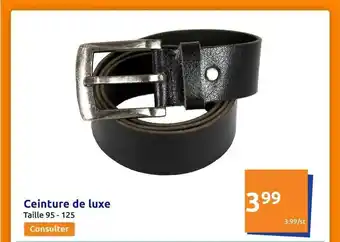 Action Ceinture De Luxe offre