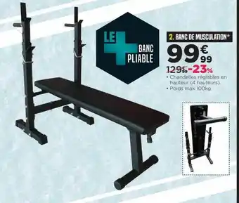 Banc De Musculation