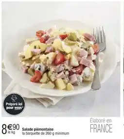 Cora x Carrefour Salade piémontaise offre