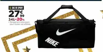 Go Sport Sac De Sport Nike offre