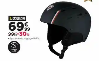 Go Sport Casque Ski offre