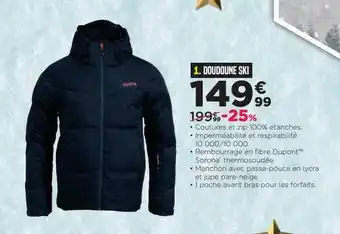 Go Sport Doudoune Ski offre