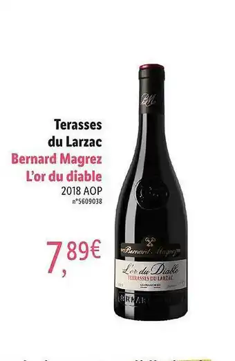 Lidl Terrasses Du Larzac Bernard Magrez L'or Du Diable 2018 Aop offre