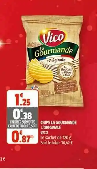 Coccinelle Express Chips La Gourmande L'originale Vico offre
