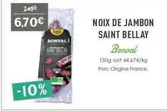 Naturalia Noix De Jambon Saint Bellay offre