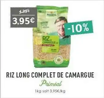 Naturalia Riz Long Complet De Camargue Priméal offre