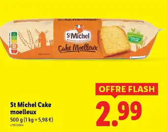 Lidl ST MICHEL Cake moelleux offre