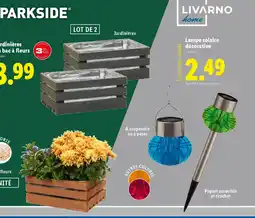 Lampe solaire décorative